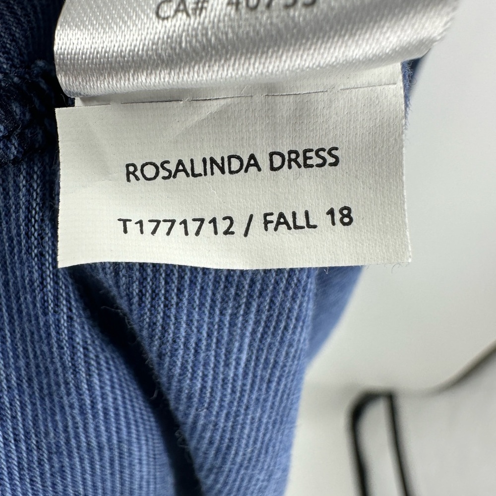 Toad & Co Rosalinda Dress Womens Small Organic Cotton Soft Stretch Comfy Casual - Picture 7 of 10